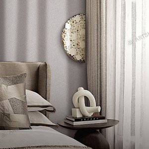 Artsky BJ01 BJ0104-02 для спальни для гостиной для кабинета для загородного дома для комнаты для прихожей серый светло-серый