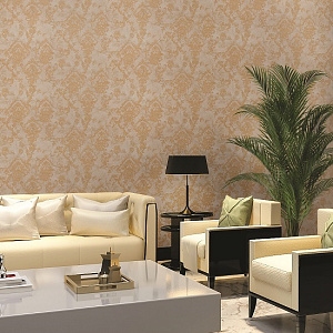 Zambaiti Parati Murella Italia M13001 для спальни для гостиной для кабинета для загородного дома для комнаты кремовый золотой