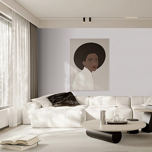 Artsky BJ04 BJ0402-04 для спальни для гостиной для кабинета для загородного дома для комнаты для прихожей серый светло-серый