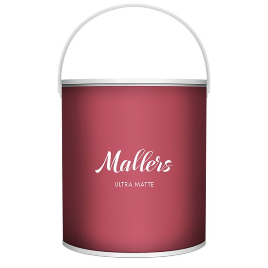 Mallers Ultra Matte (глубокоматовая 4% интерьерная краска для стен и потолка, моющаяся)