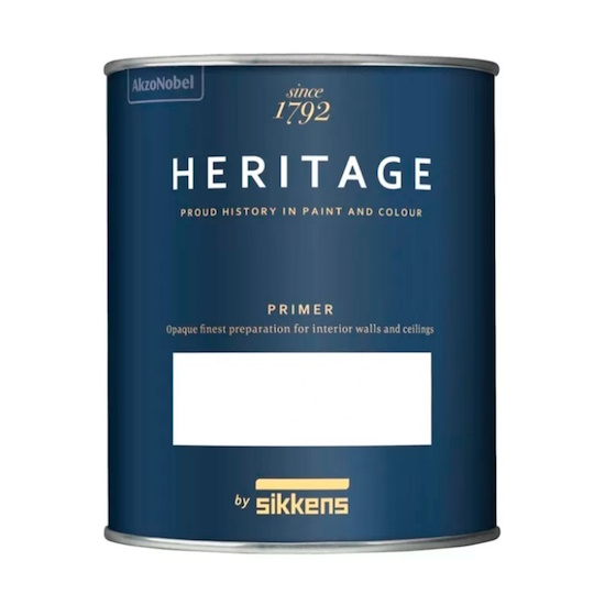 Heritage Primer (полуматовая пигментированная кроющая грунтовочная краска для стен и потолков)