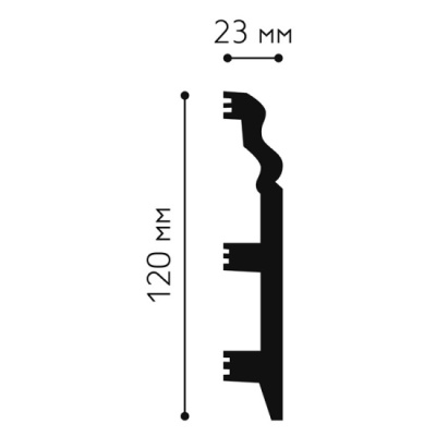 Плинтус MS155