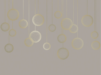 Фреска на флизелиновой основе с покрытием водно-дисперсионной краской. Роспись изображения выполняется золотым, серебрянным или платиновым пигментами