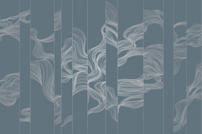 Фреска на флизелиновой основе с покрытием водно-дисперсионной краской. Роспись изображения выполняется золотым, серебрянным или платиновым пигментами