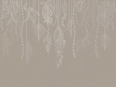 Фреска на флизелиновой основе с покрытием водно-дисперсионной краской. Роспись изображения выполняется золотым, серебрянным или платиновым пигментами