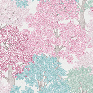 Architects Paper Floral Impression 37753-5 для загородного дома для комнаты белый розовый голубой мятный
