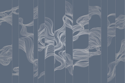 Фреска на флизелиновой основе с покрытием водно-дисперсионной краской. Роспись изображения выполняется золотым, серебрянным или платиновым пигментами