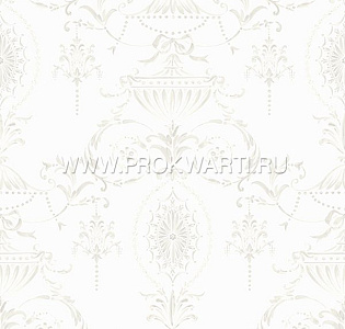 Wallquest Soleil LS 71509 для спальни для гостиной для кабинета для загородного дома для комнаты белый