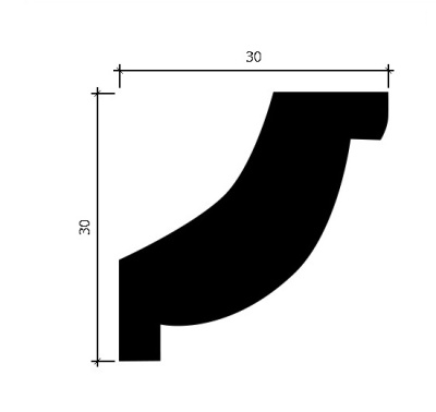 Карниз 1.50.123 гибкий