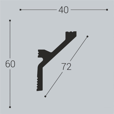 Карниз К12