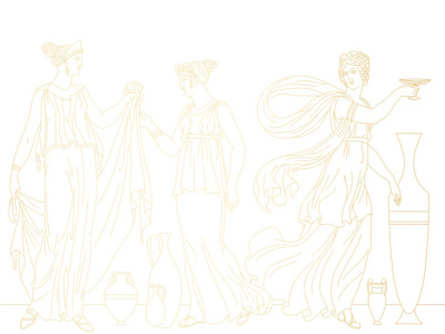 Фреска на флизелиновой основе с покрытием водно-дисперсионной краской. Роспись изображения выполняется золотым, серебрянным или платиновым пигментами