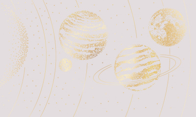 Фреска на флизелиновой основе с покрытием водно-дисперсионной краской. Роспись изображения выполняется золотым, серебрянным или платиновым пигментами