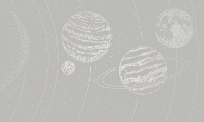 Фреска на флизелиновой основе с покрытием водно-дисперсионной краской. Роспись изображения выполняется золотым, серебрянным или платиновым пигментами