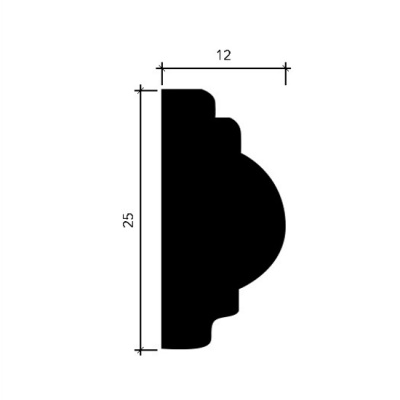 Молдинг 1.51.322 гибкий