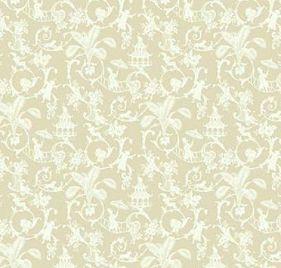York Waverly Small Prints WP2408 для спальни для гостиной для загородного дома для комнаты бежевый