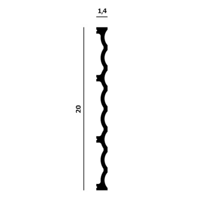 Стеновая панель P231-2800