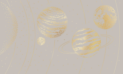 Фреска на флизелиновой основе с покрытием водно-дисперсионной краской. Роспись изображения выполняется золотым, серебрянным или платиновым пигментами