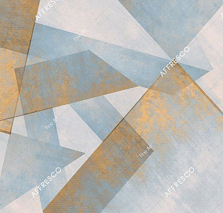Affresco Fine Art RE811-COL4 для кабинета для комнаты для прихожей серый терракотовый голубой