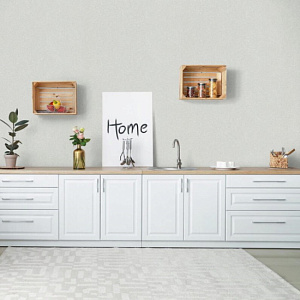 Grandeco Illusion A59102 для кухни для коридора для кабинета для загородного дома для комнаты для прихожей белый светло-серый
