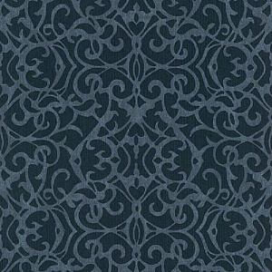 Rasch Textil Letizia 087207 для спальни для гостиной для загородного дома для комнаты черный синий