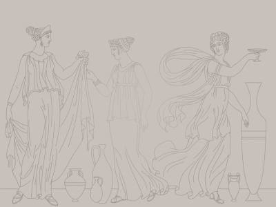 Фреска на флизелиновой основе с покрытием водно-дисперсионной краской. Роспись изображения выполняется золотым, серебрянным или платиновым пигментами