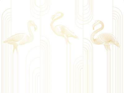 Фреска на флизелиновой основе с покрытием водно-дисперсионной краской. Роспись изображения выполняется золотым, серебрянным или платиновым пигментами