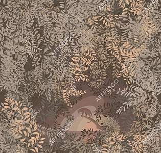 Affresco Fantasy AF2184-COL4 для спальни для гостиной для загородного дома для комнаты бежевый серый коричневый