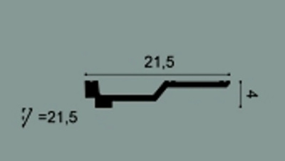 Карниз C354