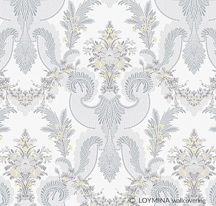 Loymina La Belle Epoque BQ4 011 для спальни для гостиной для кабинета для загородного дома для комнаты белый черно-белый