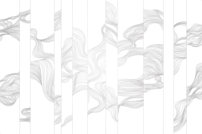 Фреска на флизелиновой основе с покрытием водно-дисперсионной краской. Роспись изображения выполняется золотым, серебрянным или платиновым пигментами