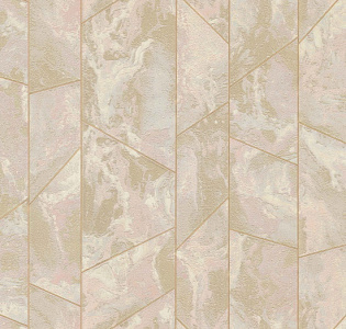 Decori&Decori Carrara 2 83641 для кухни для кабинета для комнаты для прихожей бежевый золотой розовый