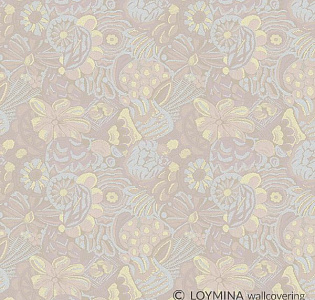 Loymina Lac Deco Lac1 021 для спальни для гостиной для загородного дома для комнаты кремовый