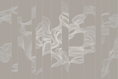 Фреска на флизелиновой основе с покрытием водно-дисперсионной краской. Роспись изображения выполняется золотым, серебрянным или платиновым пигментами