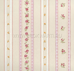 Aura Floral Themes G23222 для кабинета для загородного дома для комнаты для прихожей розовый