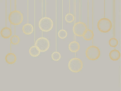 Фреска на флизелиновой основе с покрытием водно-дисперсионной краской. Роспись изображения выполняется золотым, серебрянным или платиновым пигментами