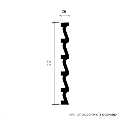 Стеновая панель 6.59.801-280