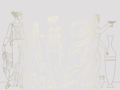 Фреска на флизелиновой основе с покрытием водно-дисперсионной краской. Роспись изображения выполняется золотым, серебрянным или платиновым пигментами