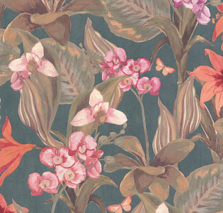 Decoprint Breeze BR24083 для кухни для спальни для гостиной для загородного дома для комнаты зеленый разноцветный