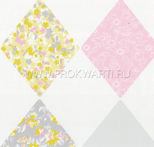 Caselio Pretty Lili PRLI69167070 для детской белый желтый