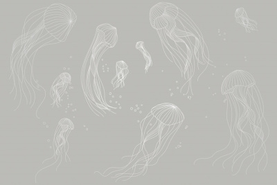 Фреска на флизелиновой основе с покрытием водно-дисперсионной краской. Роспись изображения выполняется золотым, серебрянным или платиновым пигментами