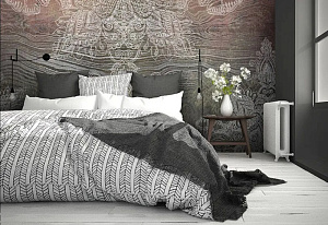 La Stanza Фрески и фотопанно 980193 для спальни для гостиной для загородного дома для комнаты серый светло-серый