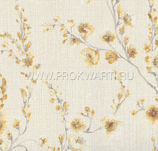 Grandeco Fiore FO3301 для кухни для спальни для гостиной для загородного дома для комнаты бежевый