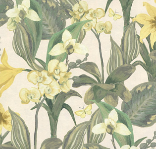 Decoprint Breeze BR24082 для кухни для спальни для гостиной для загородного дома для комнаты белый желтый зеленый