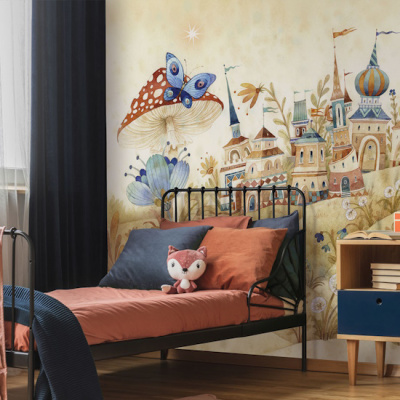 Фреска, бесшовные обои, шовные фотообои. Текстура на выбор