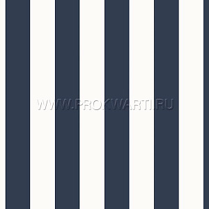Aura Stripes & Damasks SD36124 для коридора для кабинета для загородного дома для комнаты для прихожей белый синий