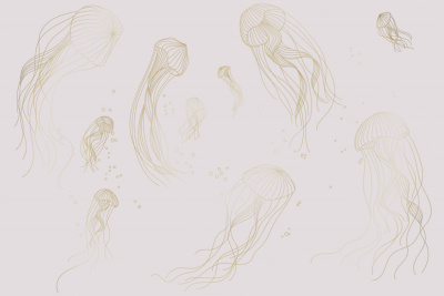 Фреска на флизелиновой основе с покрытием водно-дисперсионной краской. Роспись изображения выполняется золотым, серебрянным или платиновым пигментами