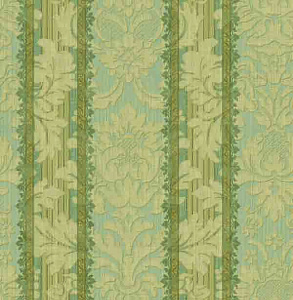 Seabrook Tapestry TY31502 для кабинета для загородного дома для комнаты для прихожей зеленый
