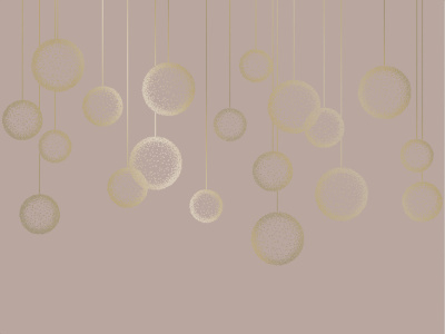 Фреска на флизелиновой основе с покрытием водно-дисперсионной краской. Роспись изображения выполняется золотым, серебрянным или платиновым пигментами