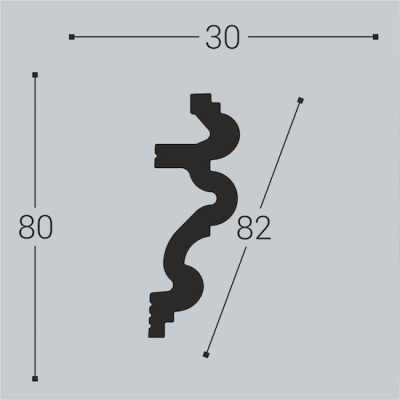 Карниз К6