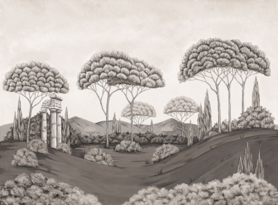 Фреска, бесшовные обои, шовные фотообои. Текстура на выбор